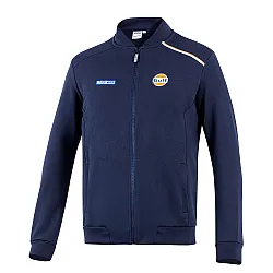 Gulf Sweatshirt met volledige ritssluiting - Navy Blue