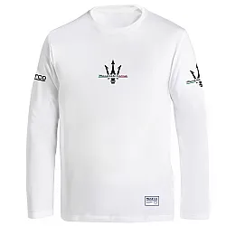 Long Sleeve T-Shirt Maserati - Wit