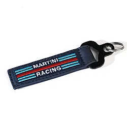 Leren Sleutelhanger Martini Racing - Navy Blue