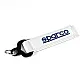 Leren Sleutelhanger Martini Racing - Wit