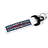 Leren Sleutelhanger Martini Racing - Wit