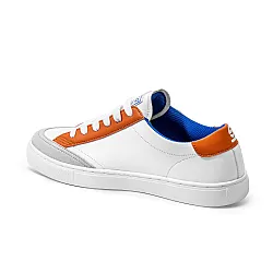 Sparco S-Time Schoenen - Wit / Oranje