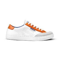 Sparco S-Time Schoenen - Wit / Oranje