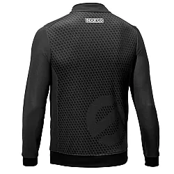 Sparco Full Zip Sweatshirt Subly - Zwart