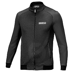 Sparco Full Zip Sweatshirt Subly - Zwart