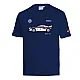 T-Shirt Lancia 037 Rally Martini Racing - Navy Blue