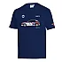 T-Shirt Lancia Delta Martini Racing - Marineblauw