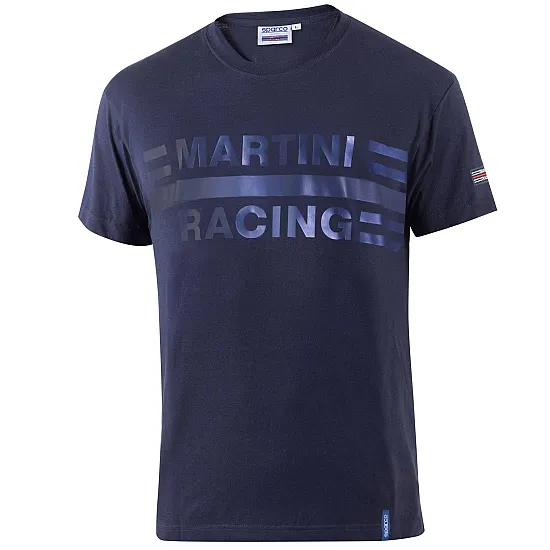 T-Shirt Martini Racing Groot Logo - Navy Blue