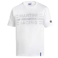 T-Shirt Martini Racing Groot Logo - Wit