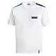 T-Shirt Martini Racing Stripes - Wit