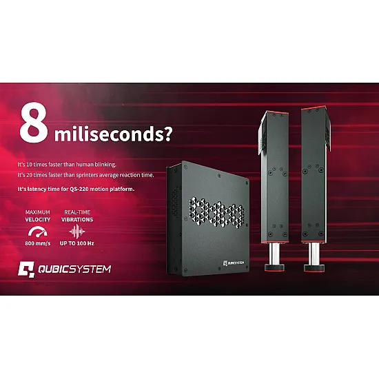 Qubic System QS-220 - 3DOF Bewegingssysteem