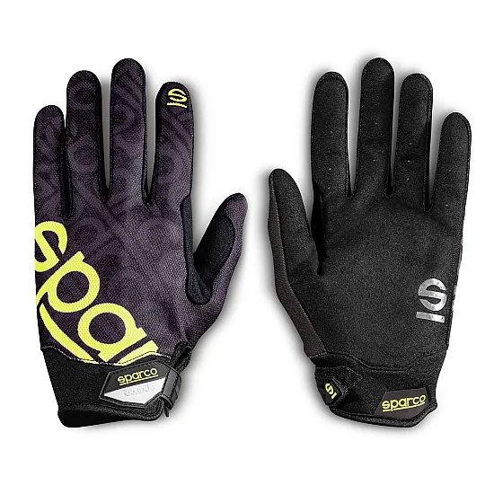 Sparco MECA-3 HANDSCHOENEN - Zwart / Geel