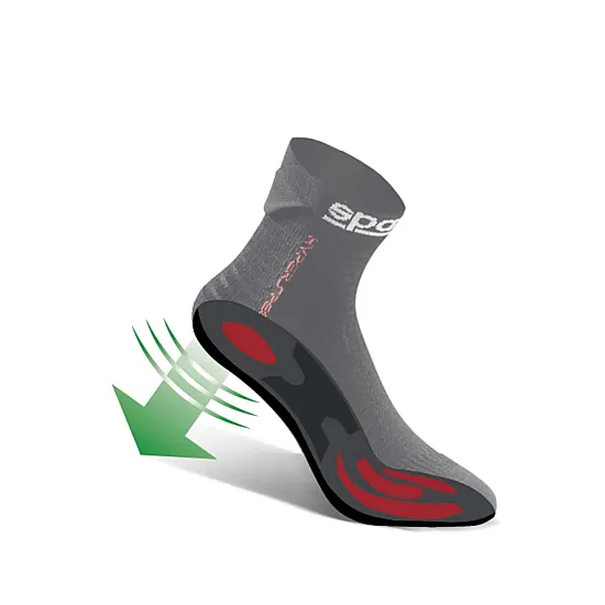 Sparco HYPERSPEED - Zwart & Rood
