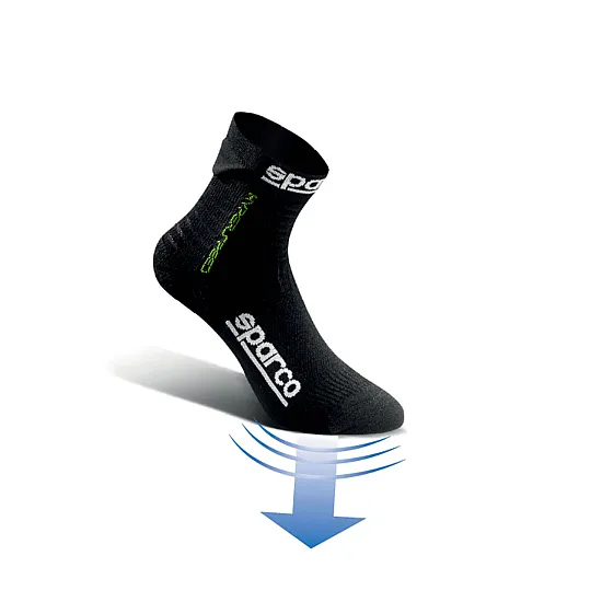 Sparco HYPERSPEED - Zwart & Rood