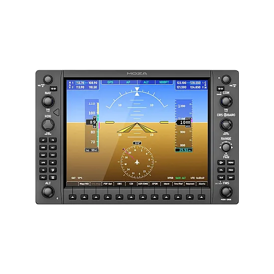 MOZA MGX1000 Instrumentenpaneel
