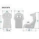 Sparco Circuit II QRT Stoel FIA 8855-1999