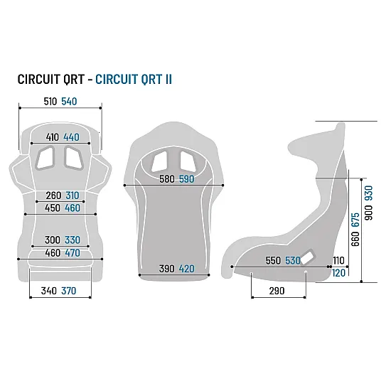 Sparco Circuit Lighter QRT Stoel FIA 8855-1999