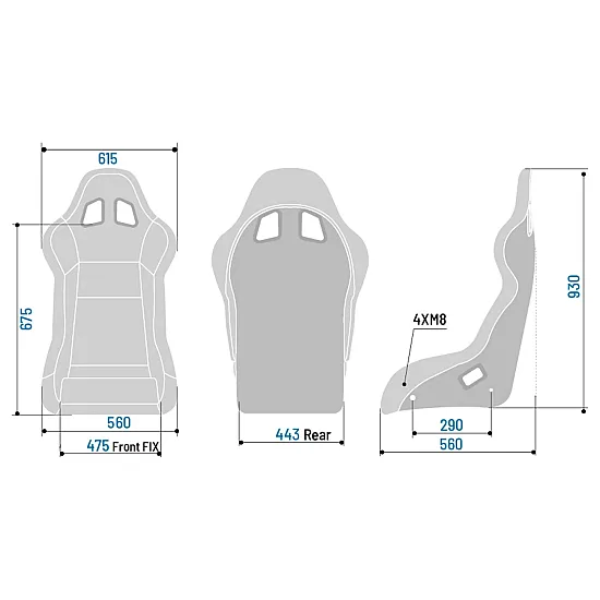 Sparco EVO XL QRT X Stoel FIA 8855-1999