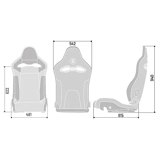 Sparco SPR Stoel