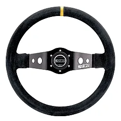 Sparco 215 Suède Zwart Stuurwiel