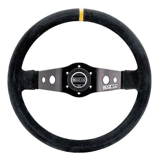 Sparco 215 Suède Zwart Stuurwiel