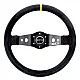 Sparco 215 Suède Zwart Stuurwiel