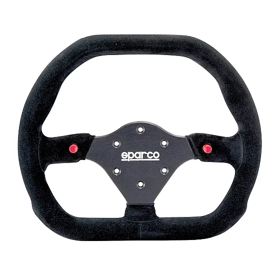 Sparco 310x260 Suède Stuurwiel - Zwart