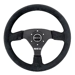 Sparco 323 Suède Stuurwiel - Zwart