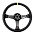 Sparco 345 Leren Stuurwiel - Zwart