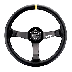 Sparco 345 Suède Stuurwiel - Zwart