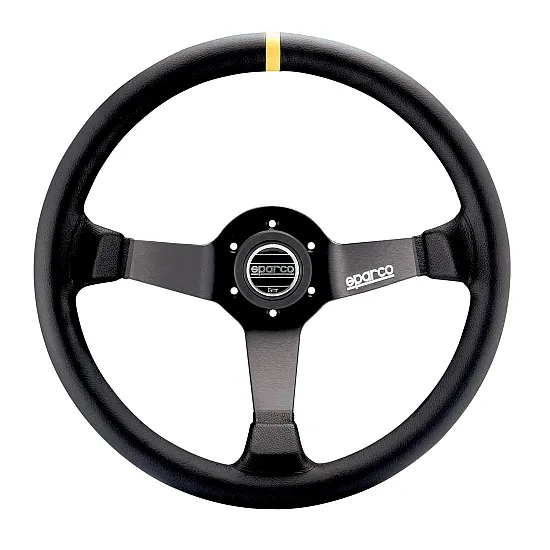 Sparco 345 Suède Stuurwiel - Zwart