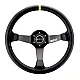 Sparco 345 Suède Stuurwiel - Zwart
