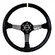 Sparco 368 Suède Stuurwiel - Zwart