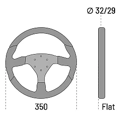 Sparco L505 Stuurwiel