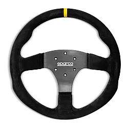 Sparco R330 Suède Stuurwiel - Zonder Knop