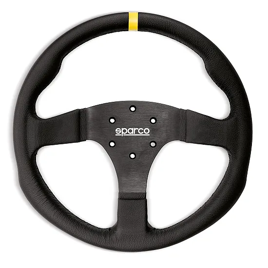 Sparco R350 Leren Stuurwiel - Zonder Knop