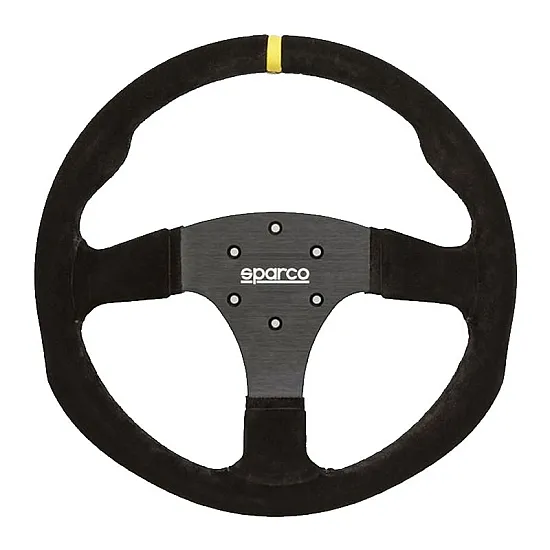 Sparco R350 Stuurwiel Suède - Zonder Knoppen