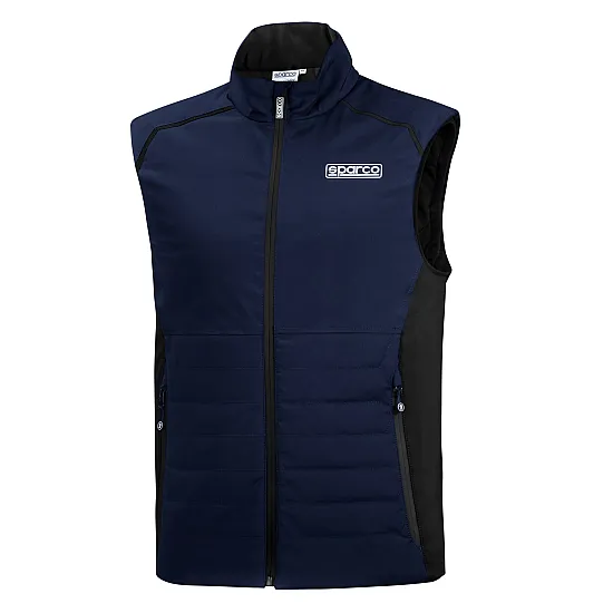 Sparco Bodywarmer - Donkerblauw / Zwart
