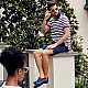 Martini Racing Bermuda - Navy Blauw