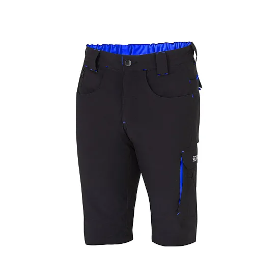 Sparco Laredo Tech Light Shorts - Zwart / Blauw