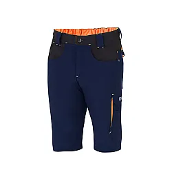 Sparco Laredo Tech Light Shorts - Blauw Marine / Fluo Oranje