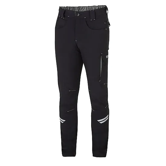 Sparco Light Tech Kansas Broek - Zwart / Donkergrijs