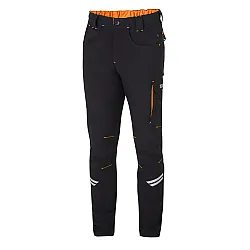 Sparco Light Tech Kansas Broek - Zwart / Oranje