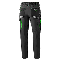 Sparco Tech Oregon Broek - Grijs / Groen