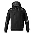 Sparco Colorado Hoodie met volledige ritssluiting - Zwart / Grijs
