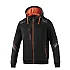 Sparco Colorado Hooded Full Zip - Zwart / Oranje