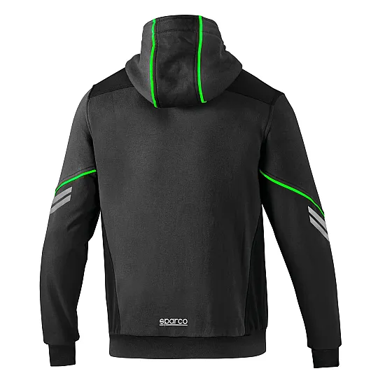 Sparco Colorado Hooded Full Zip - Grijs / Groen