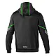 Sparco Colorado Hooded Full Zip - Grijs / Groen
