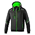 Sparco Colorado Hooded Full Zip - Grijs / Groen