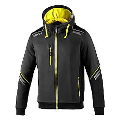 Sparco Colorado Hooded Full Zip - Grijs / Geel